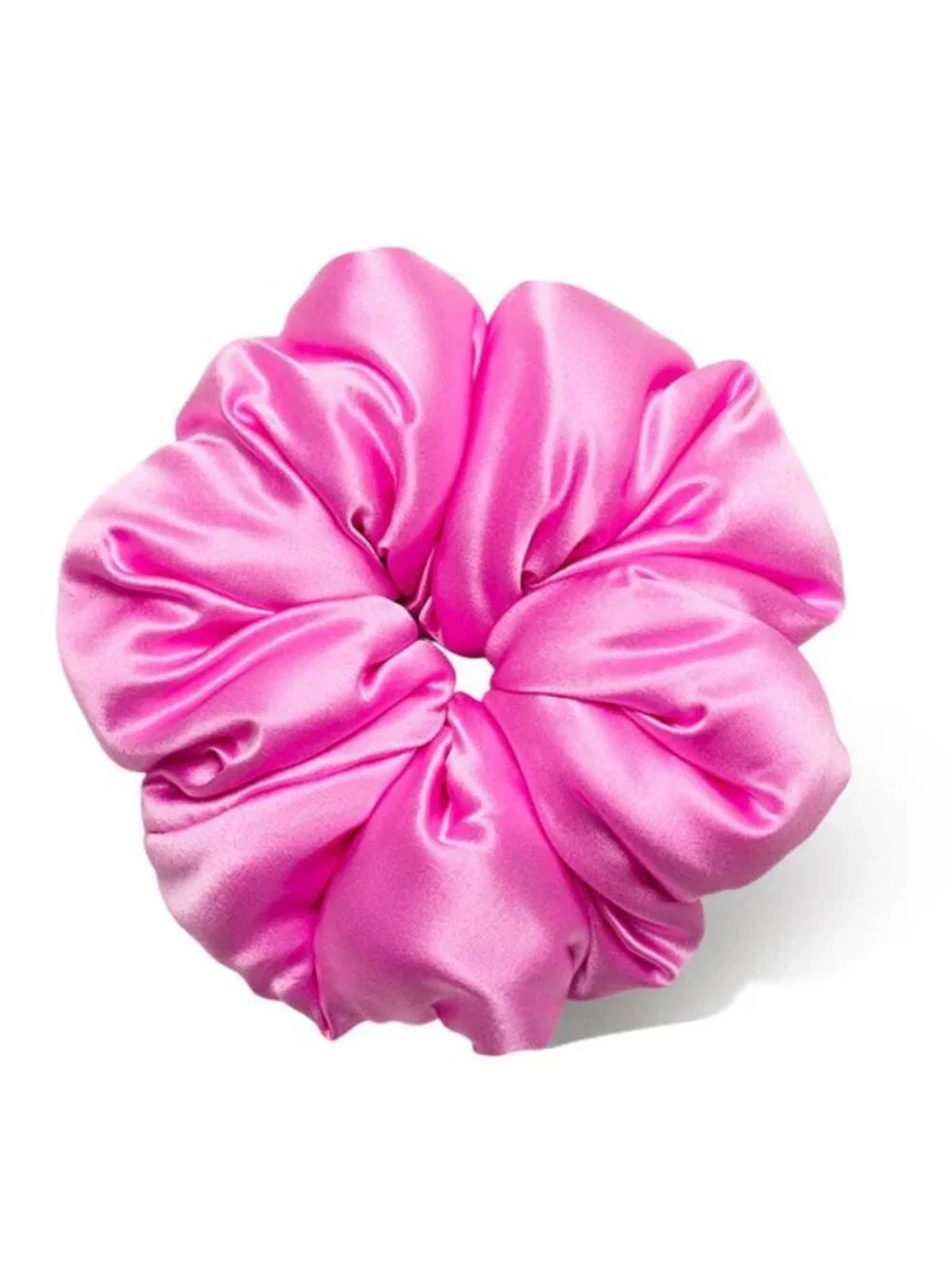 DROWSY Hotel Paradiso Heatwave Padded Scrunchie in Pink Heatwave NWT